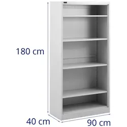 Storage Shelf - 900 x 400 x 1800 mm - 4 shelves - 150 kg