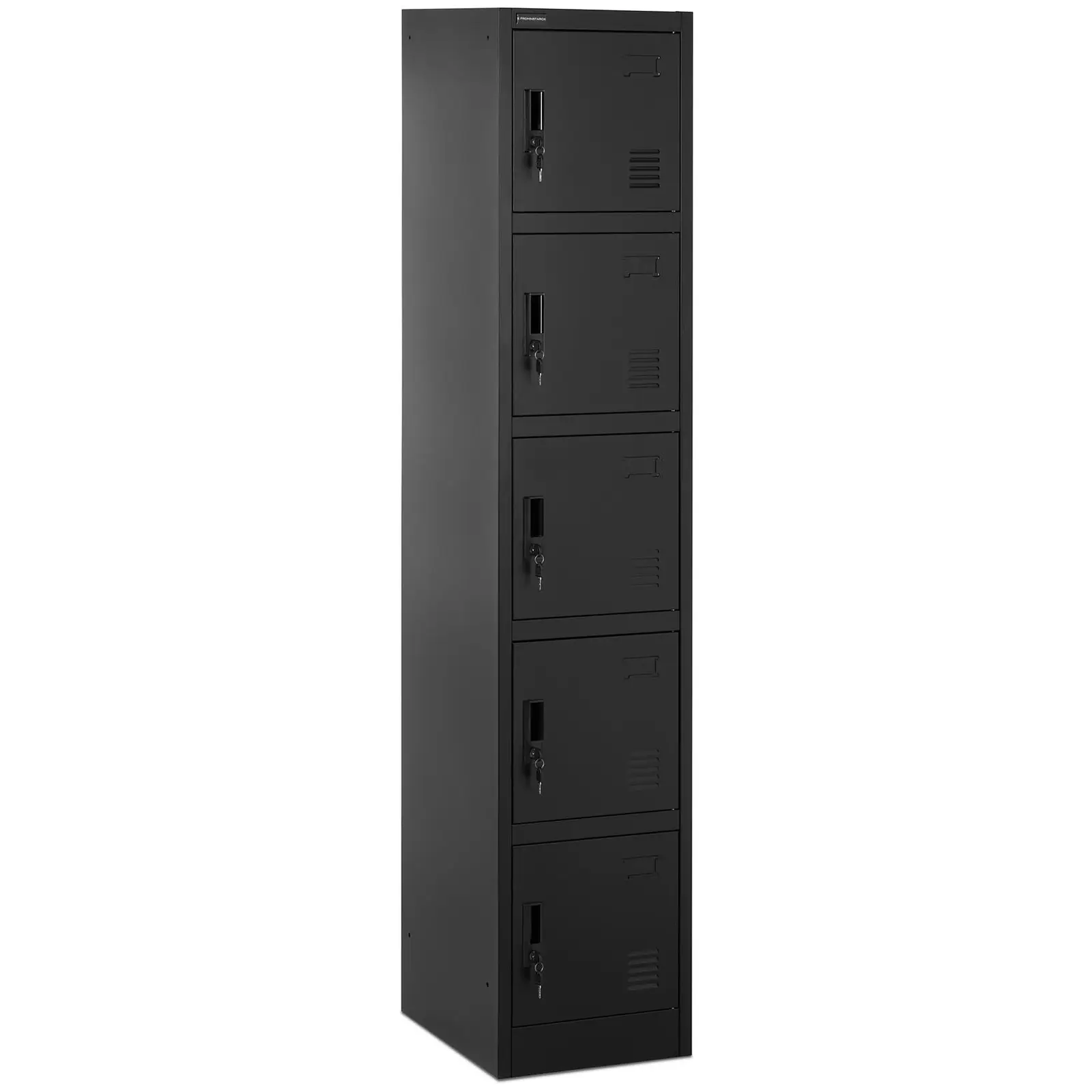 Locker - 5 shelves - lockable -100 kg