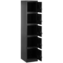 Locker - 5 shelves - lockable -100 kg