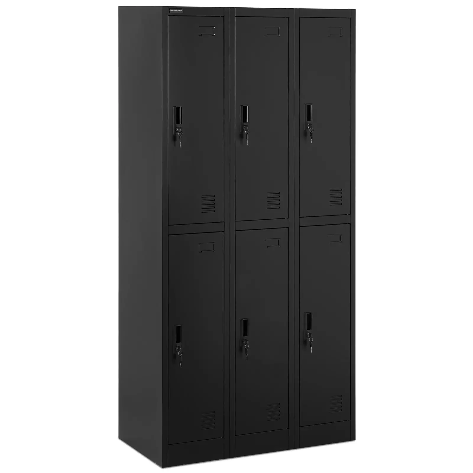 Locker - 6 shelves - lockable - 200 kg