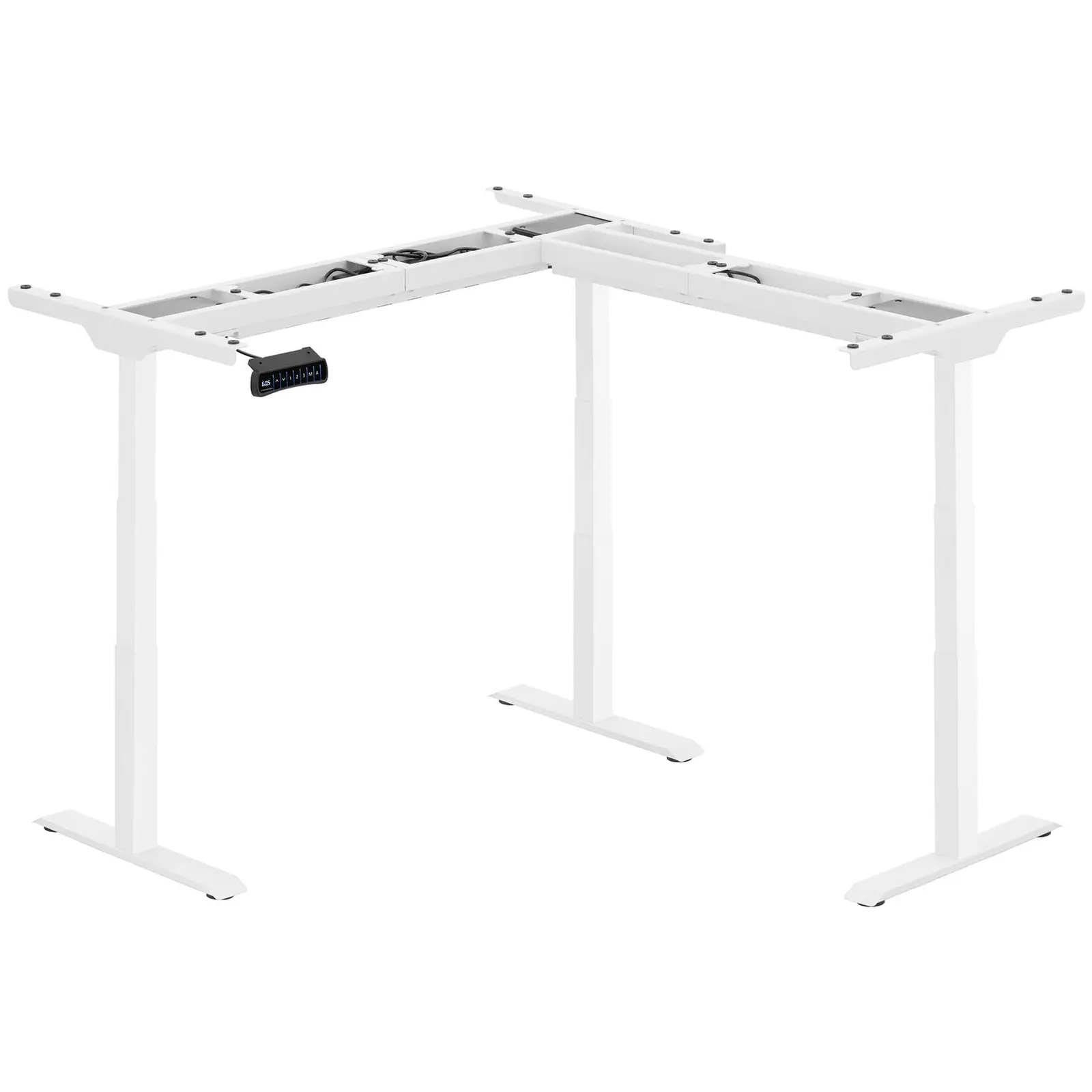 Standing Desk Frame - height-adjustable - for sitting & standing - height: 58 - 123 cm - width: 90 - 150 cm (left) / 110 - 190 cm (right)