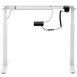 Supporto scrivania regolabile in altezza - 120 W - 80 kg - Bianco