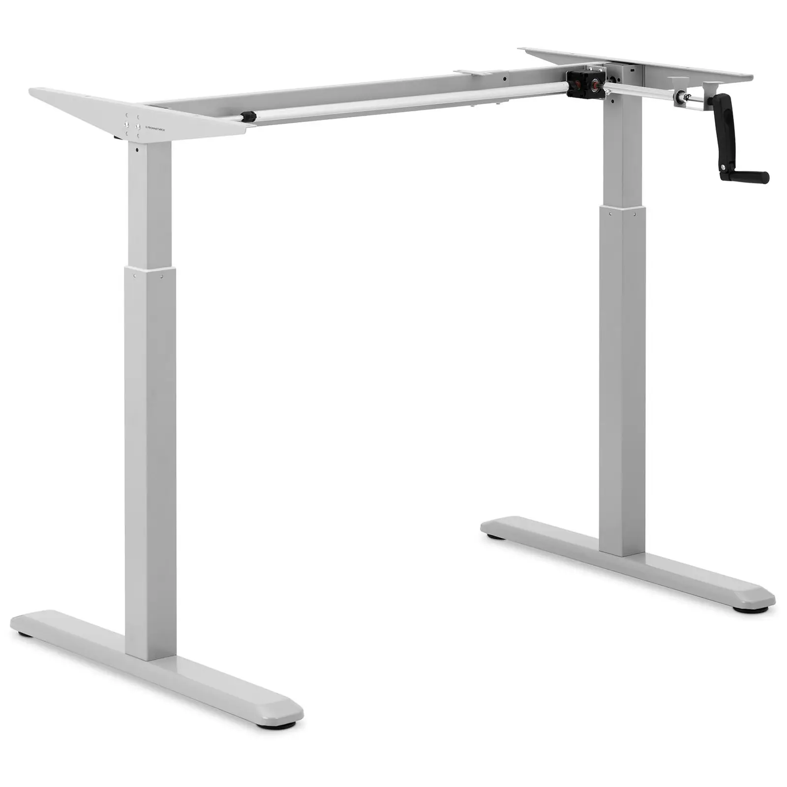 Levně Výškově nastavitelný rám stolu manuální 70 kg šedý - Psací stoly Fromm & Starck