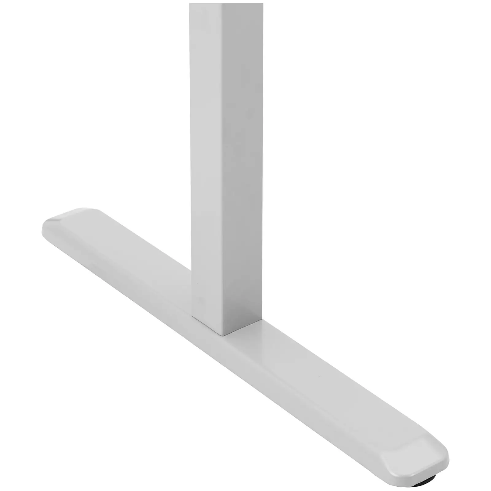 Skrivebordsramme - høydejusterbar - manuell - 70 kg - grå
