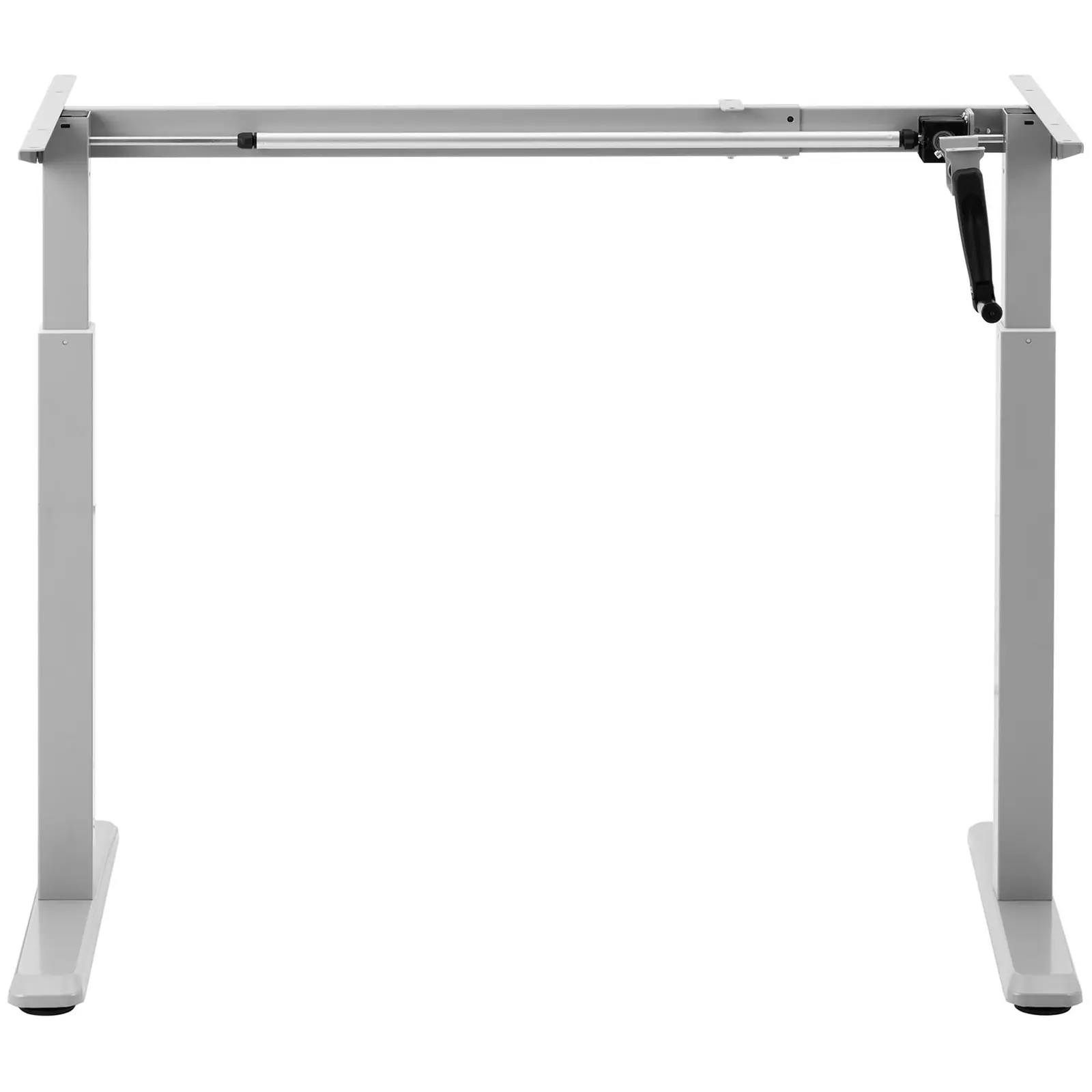Estrutura para mesa de escritório - ajustável manualmente - 70 kg - cinza