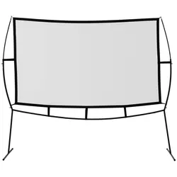 Lerret projektor - 221,4 x 124,5 cm - 16:9 - 100" - aluminiumsramme
