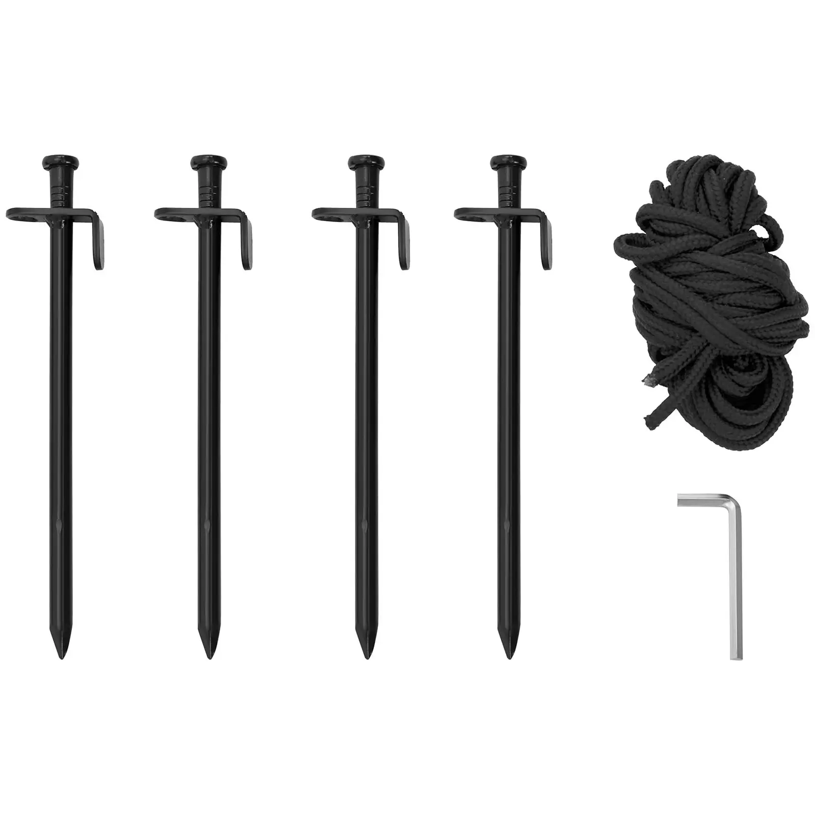 Projektor-lærred med fødder - 331,9 x 186,7 cm - 16:9 - 150" - stålramme (Lystæthed: 1.1)
