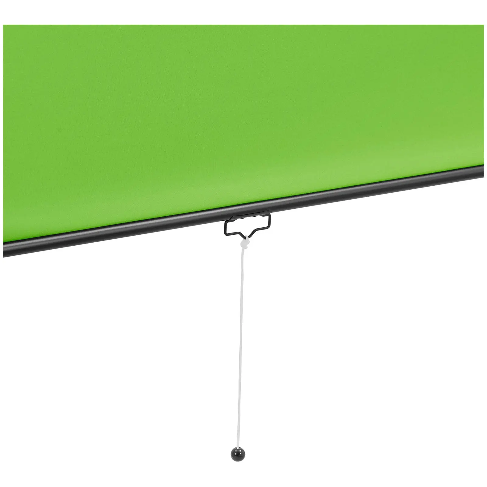 Grøn baggrund - rul ned - til væg og loft - 84" - 2060 x 1813 mm