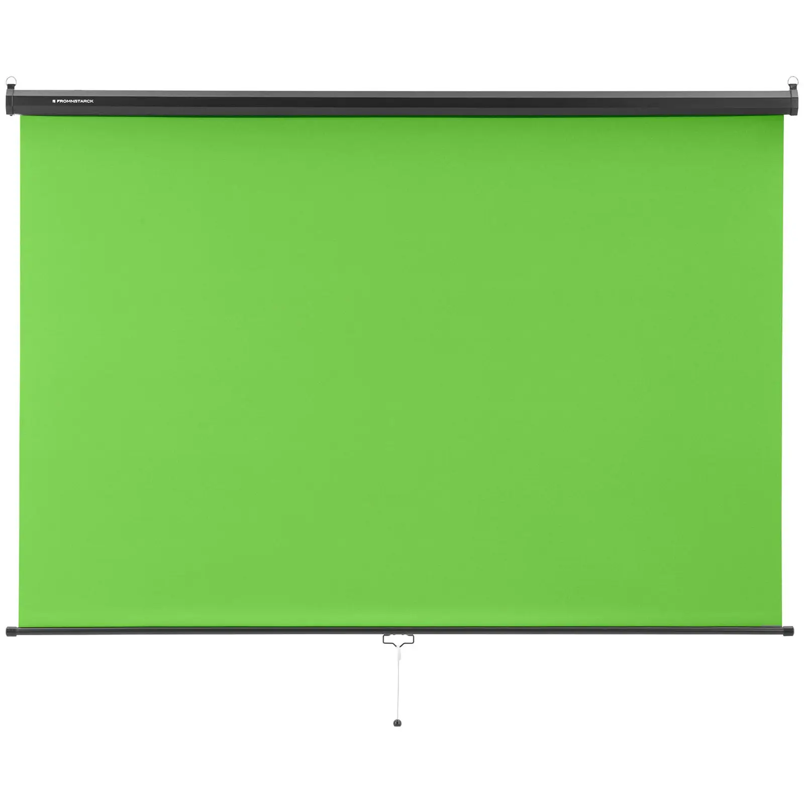 Fond vert - rétractable - pour mur et plafond - 84 pouces - 2060 x 1813 mm (Taille de l'écran [mm]: 2060 x 1813)