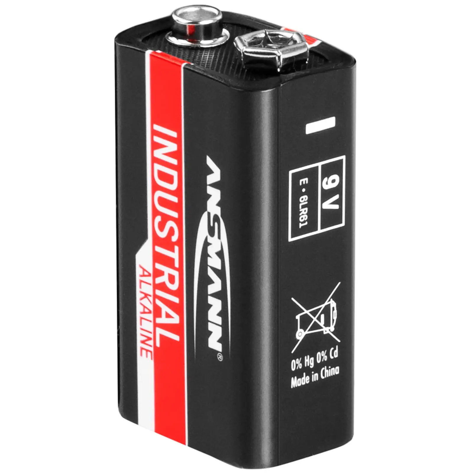 Ansmann INDUSTRIAL batterie alcaline - 10 batterie monoblocco 6LR61