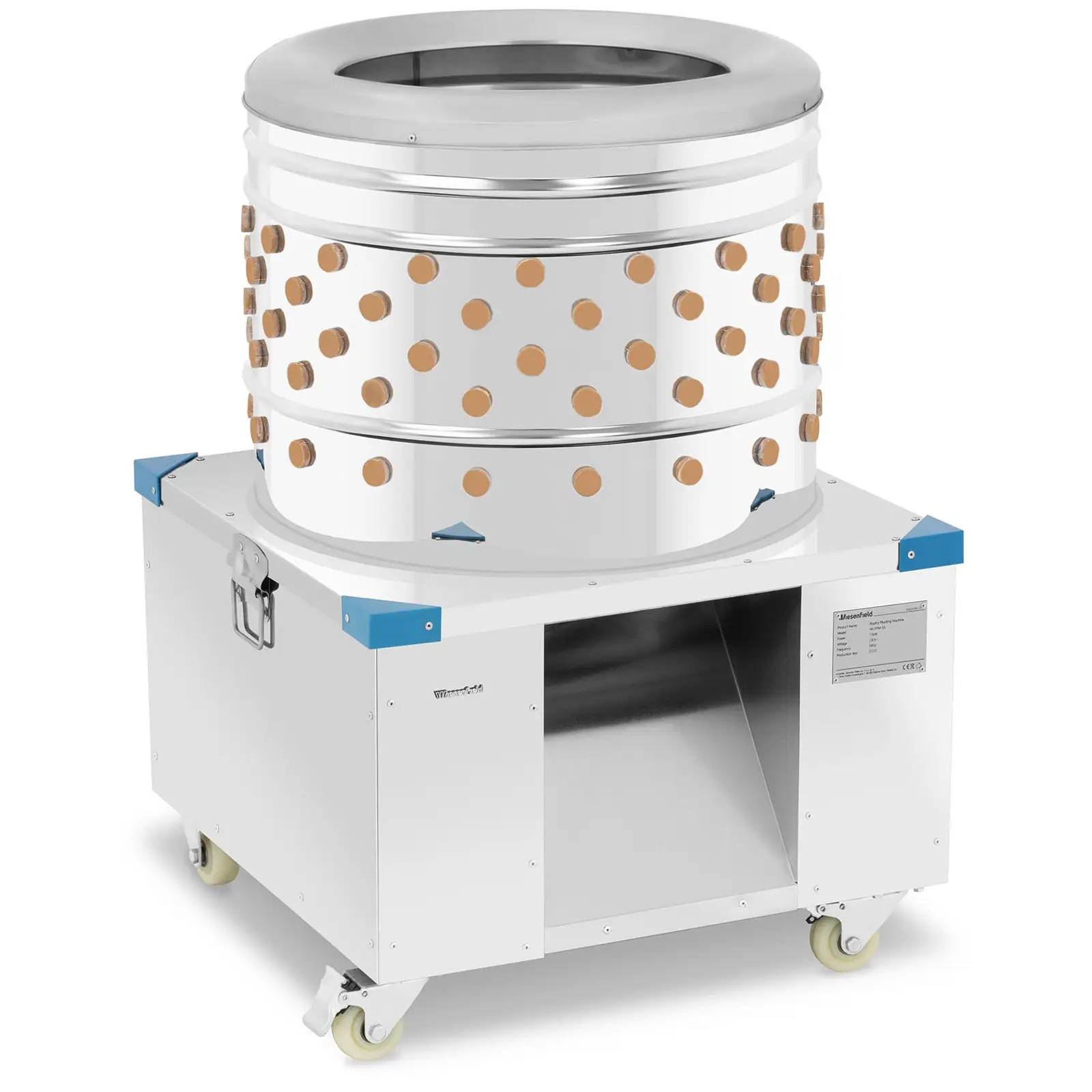 Chicken Plucker - 1,500 W - 360 kg/hr