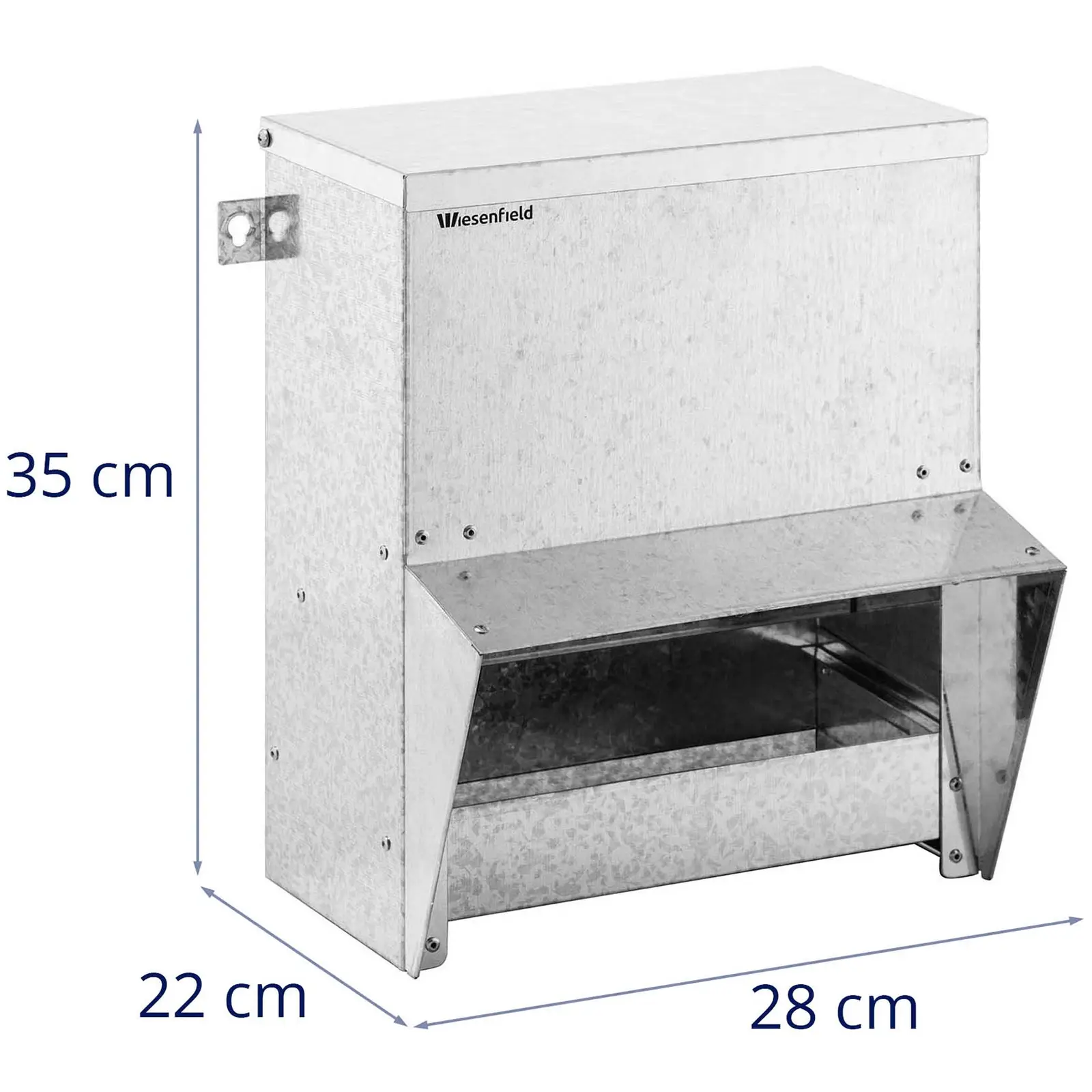 Foderautomat høns - 5 kg