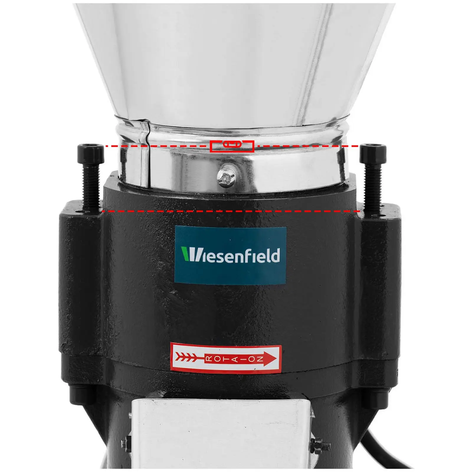Pillepresser - maks. 100 kg/t - 120 mm (Hastighed [omdr./min.]: 1430)