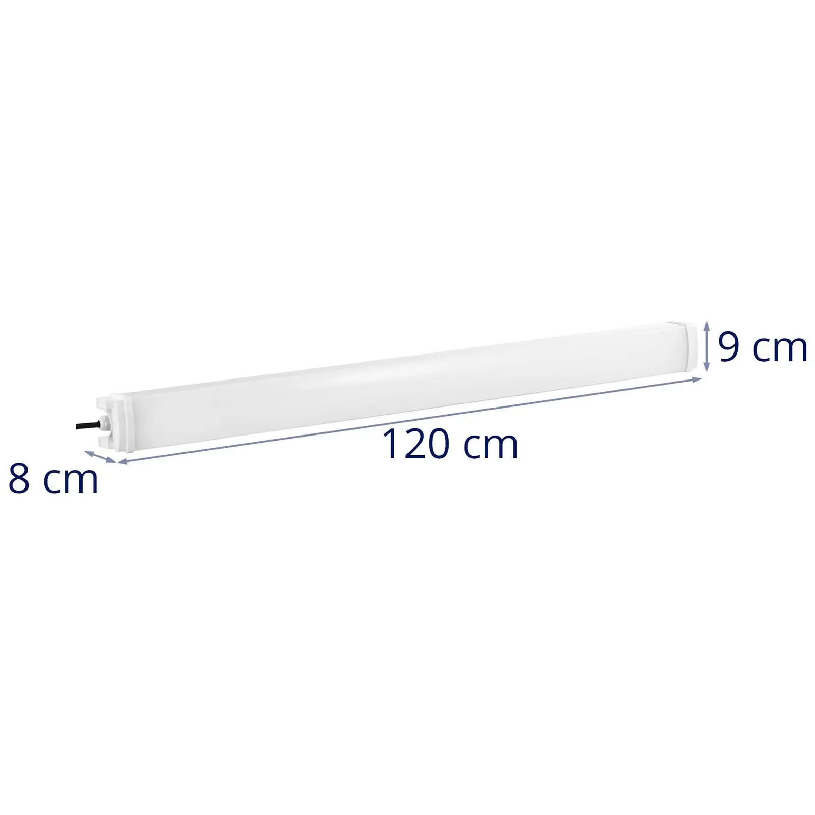 LED lámpa nedves helyiségbe - 60 W - 120 cm - 6600 lm - 6000-6500 K