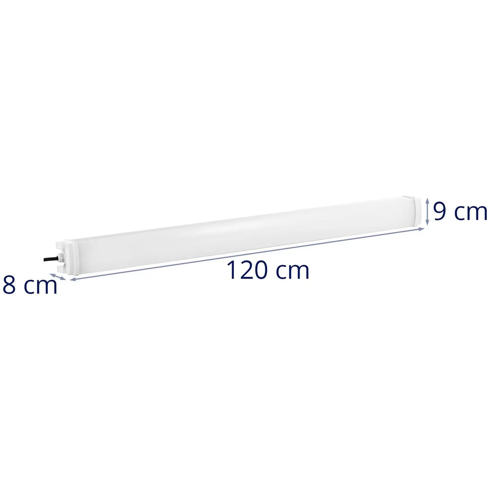 LED Feuchtraumleuchte - 40 W - 120 cm - 4.400 lm - 6000-6500 K