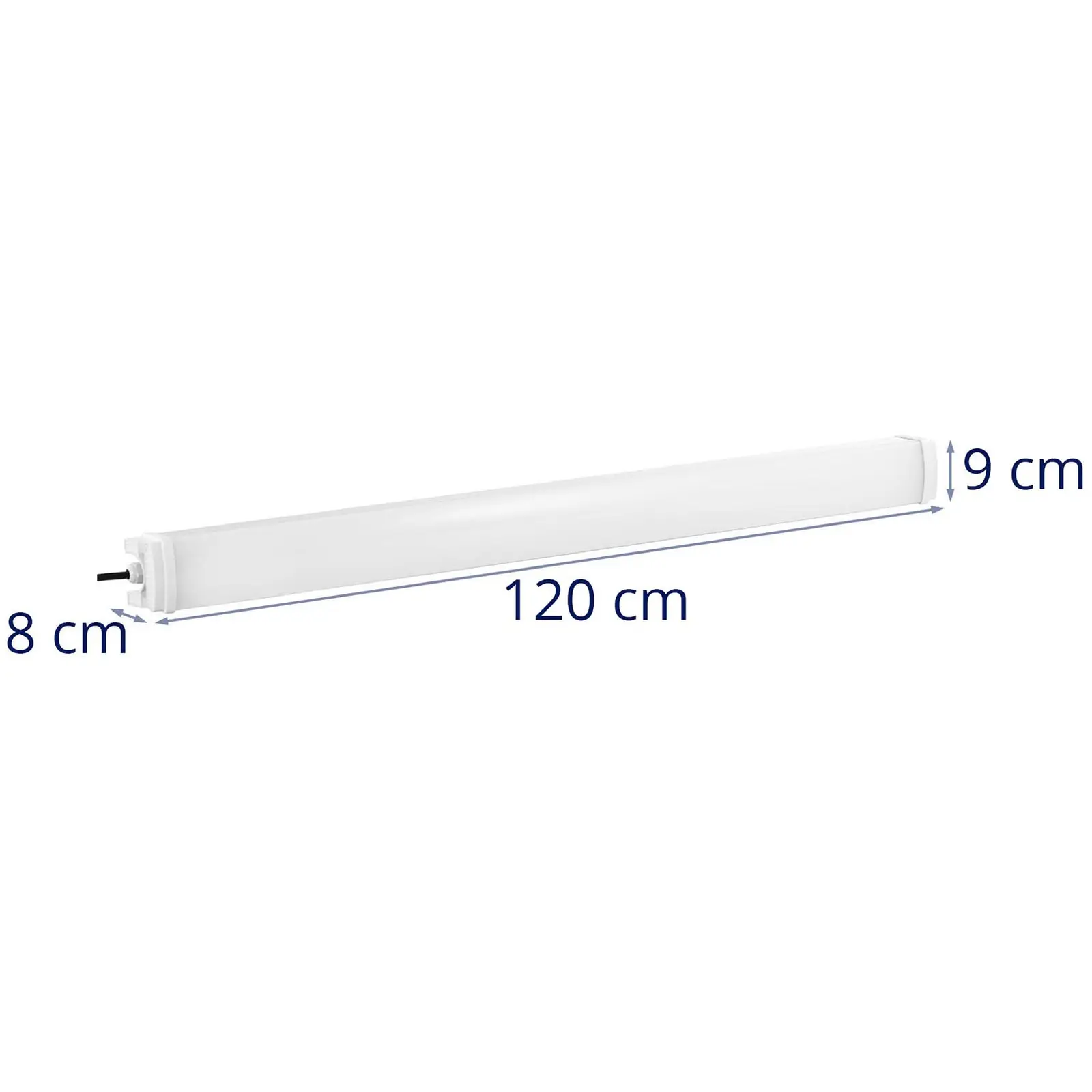 Luminária hermética LED - 40 W - 120 cm