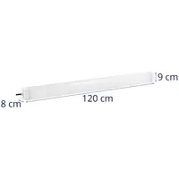 Luminária hermética LED - 40 W - 120 cm