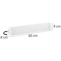 Luminária hermética LED - 20 W - 60 cm