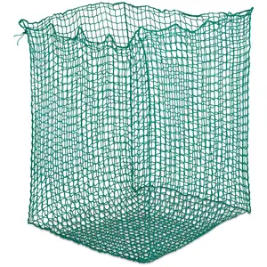 Heinäverkko pyöreille paaleille - 1400 x 1 400 x 1 600 mm - silmäkoko: 60 mm - vihreä