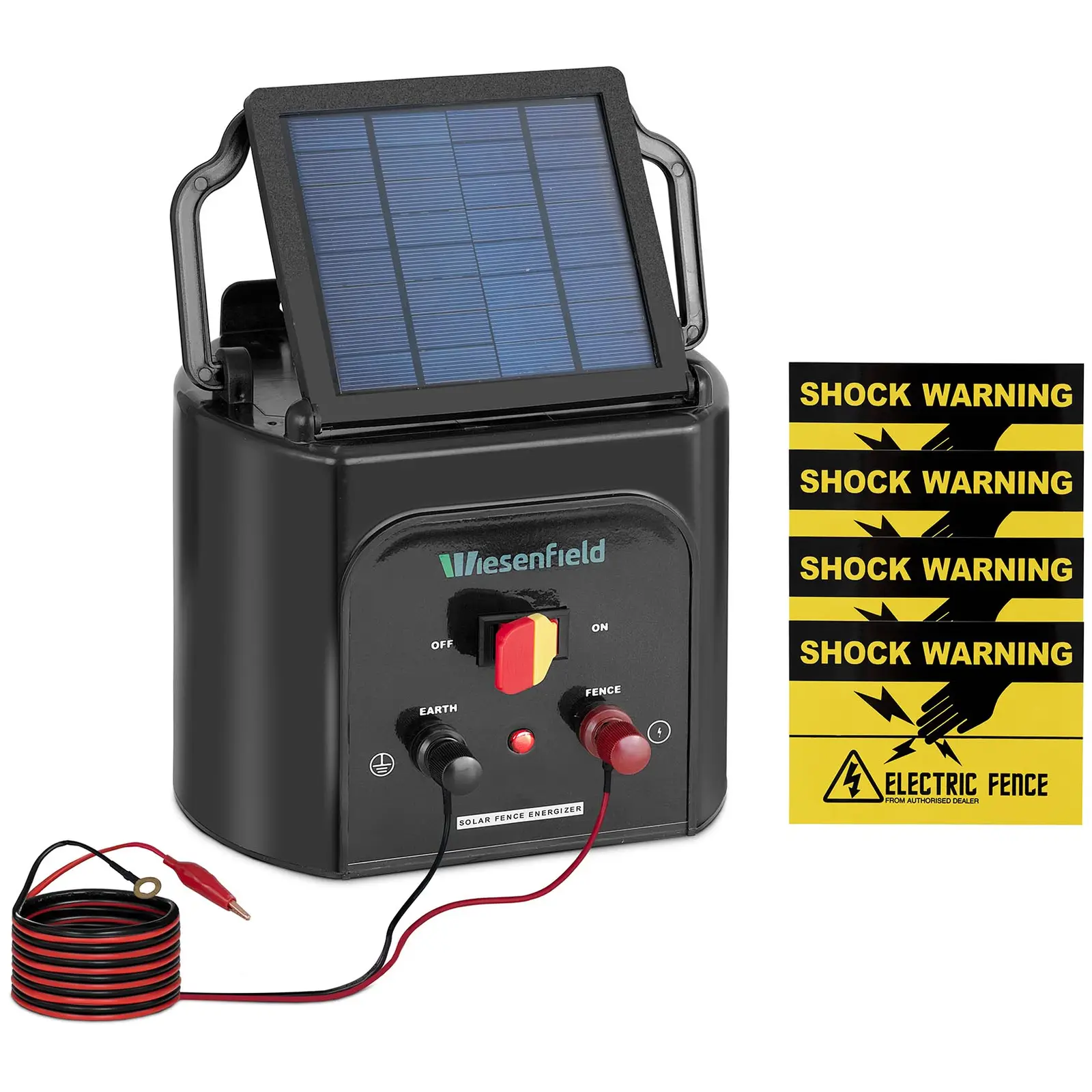 Solární zdroj pro elektrický ohradník - 0,8 J - 15 km