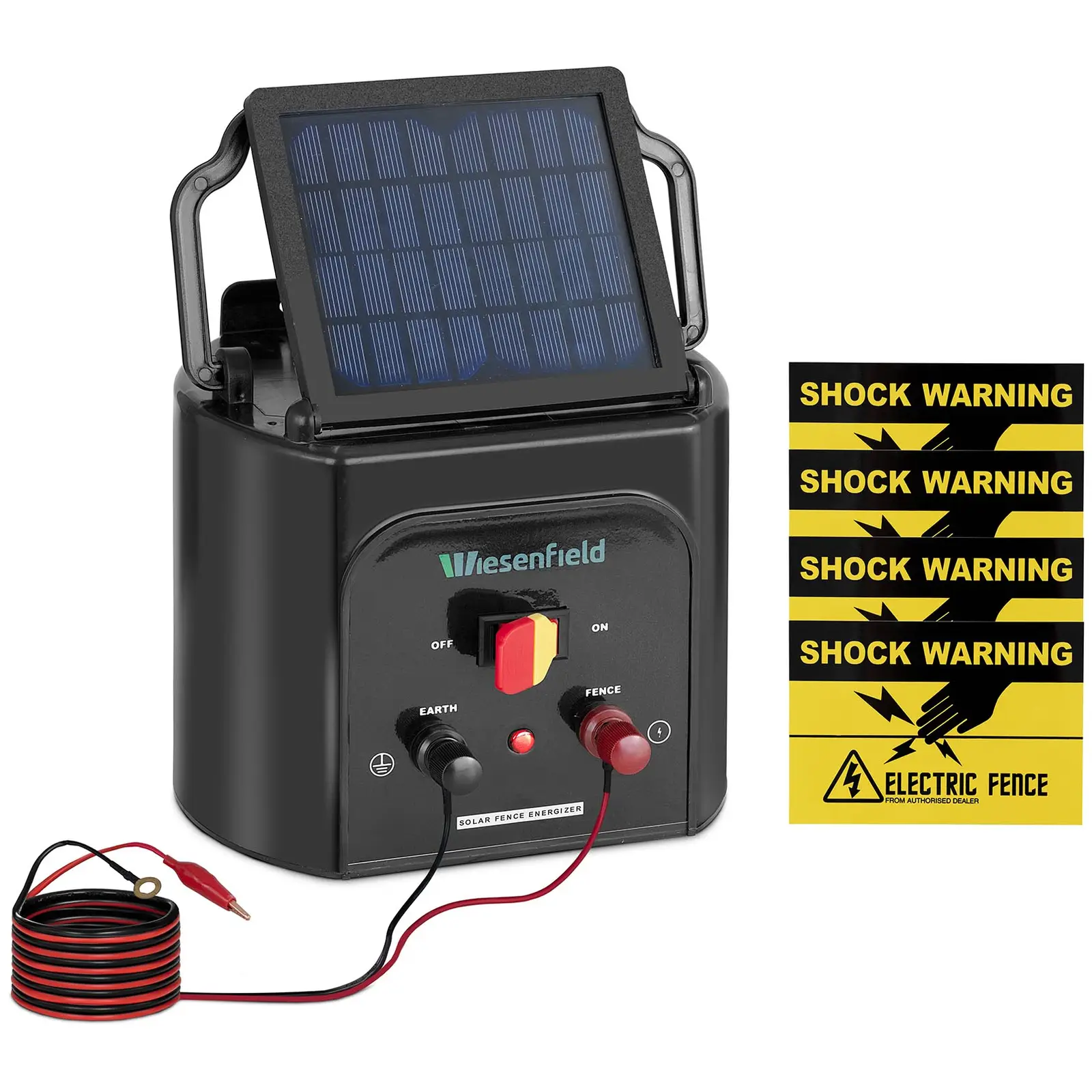 Solární zdroj pro elektrický ohradník - 0,5 J - 10 km