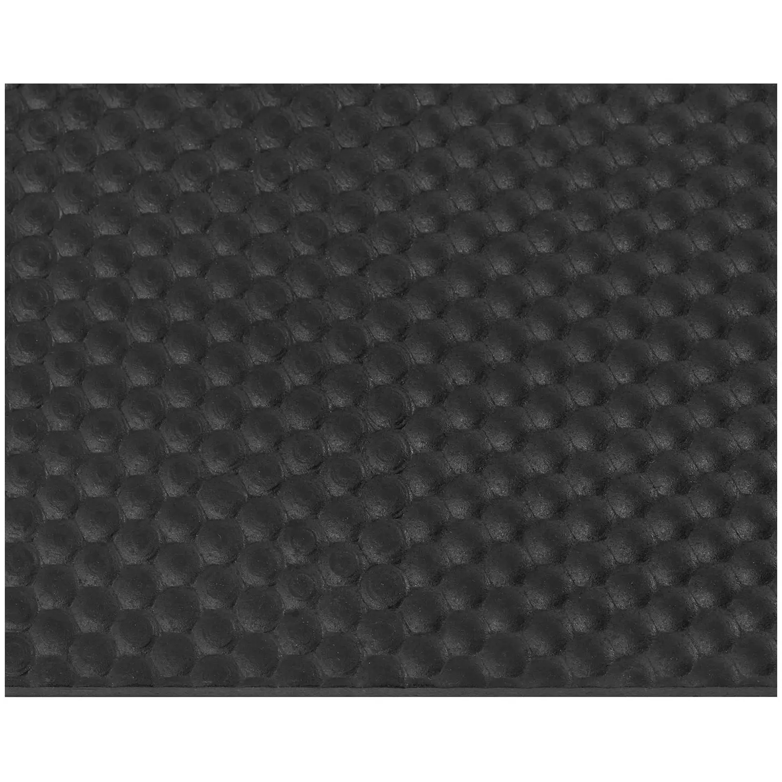 Tapis d'écurie - Avec bosses de drainage - NR - 1830 x 1220 x 17 mm - NR, caoutchouc recyclé