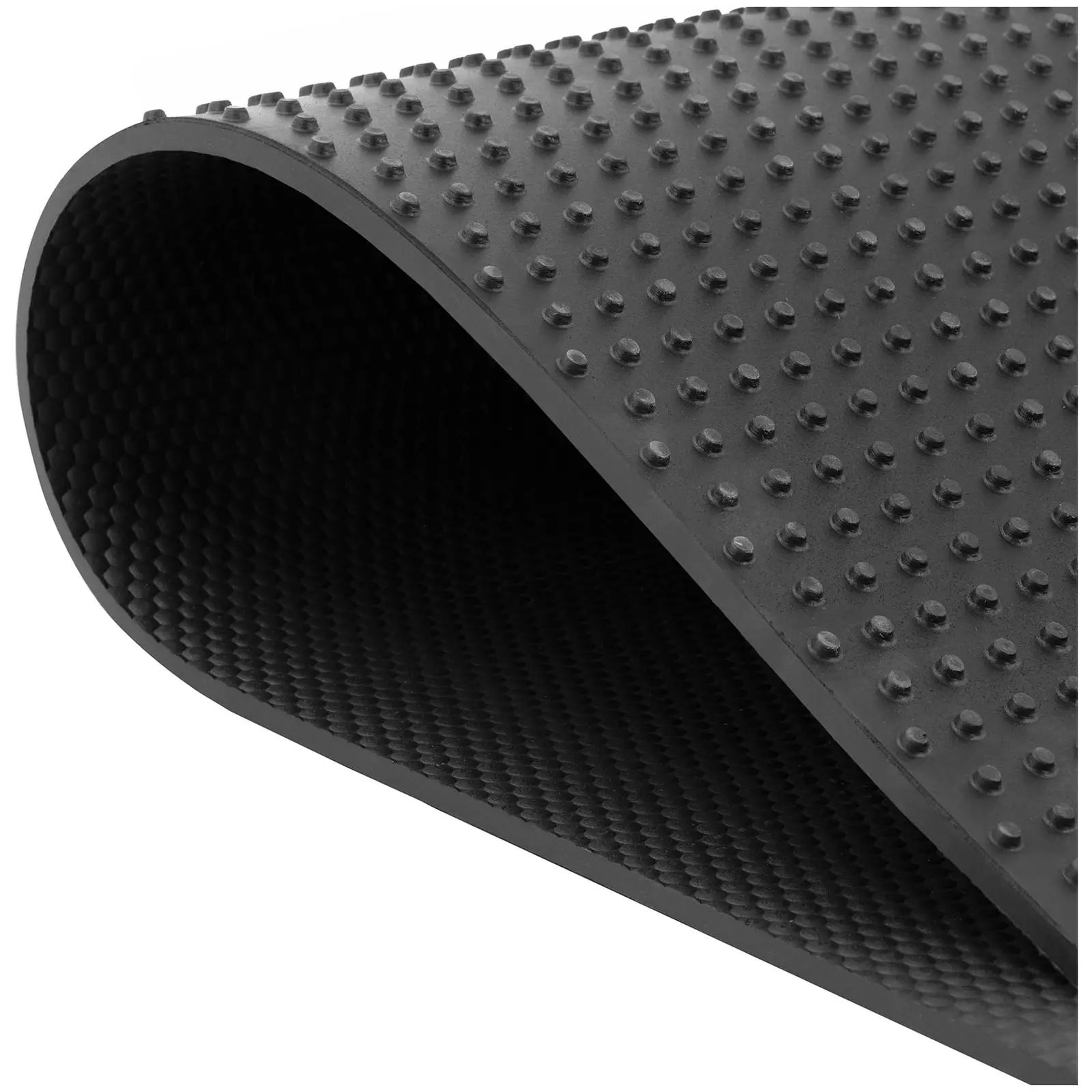 Stall Mat - with drainage nubs - 1830 x 1220   x 17 mm - NR, recycled rubber