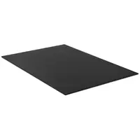 Stalmat - met drainagegroeven - 1830x1220 x 13 mm - NR, gerecycled rubber