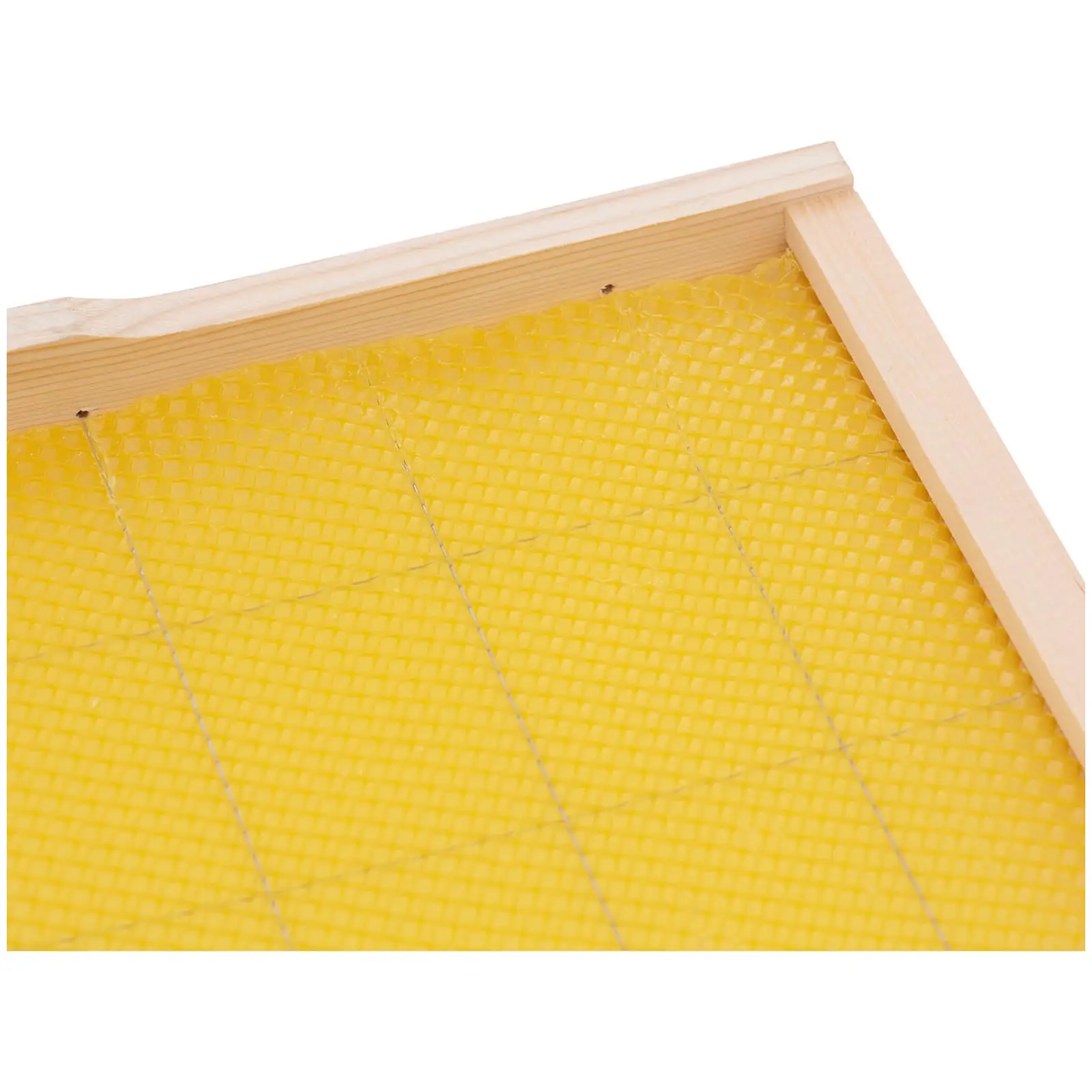 Langstroth Rámování - s pájeným středovým panelem - borovice - výška 232 mm - 20 kusů (Materiál: Borovicové dřevo)
