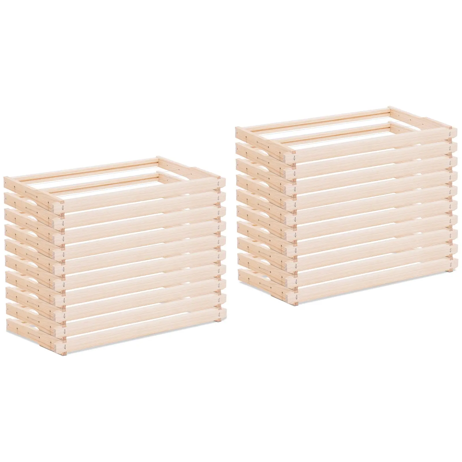Langstroth Korinis rėmas - su laidais - pušis - aukštis 232 mm - 20 vnt.