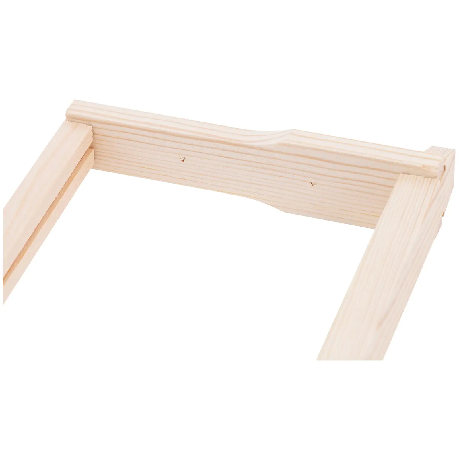 Langstroth Rámování - Drážka pro středový panel - borovice - výška 159 mm - 50 kusů (Materiál: Borovicové dřevo)