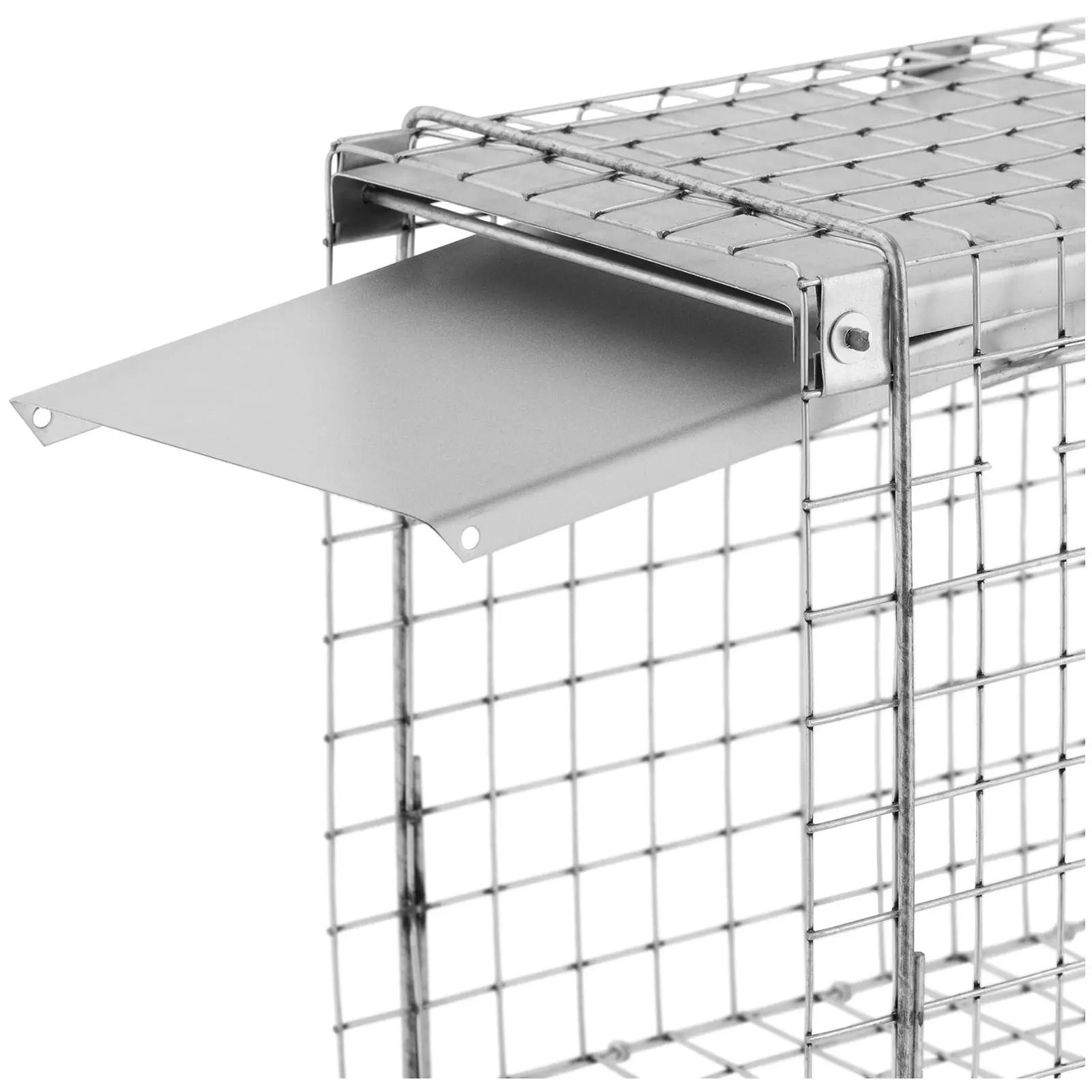 Cage piège - 102 x 18 x 27.5 cm - Mailles : 25 x 25 mm