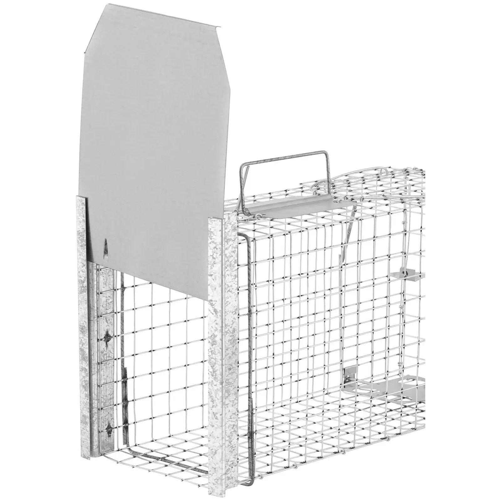 Cage piège - 50 x 22 x 39 cm - Mailles : 25 x 25 mm