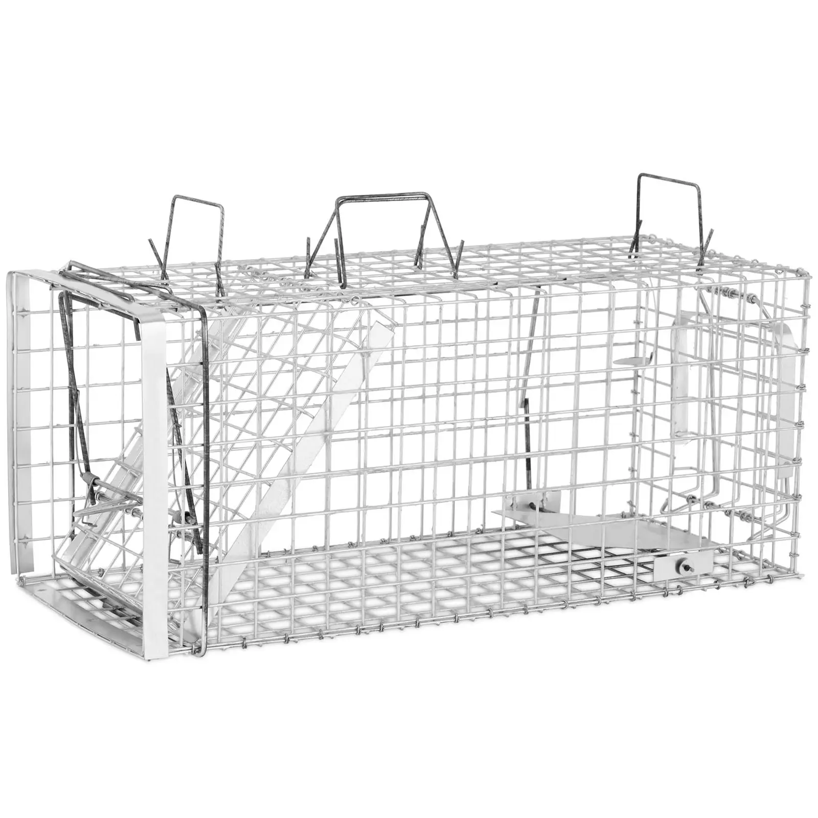 Lebendfalle - 80 x 39 x 41 cm - Gittergröße: 25 x 25 mm