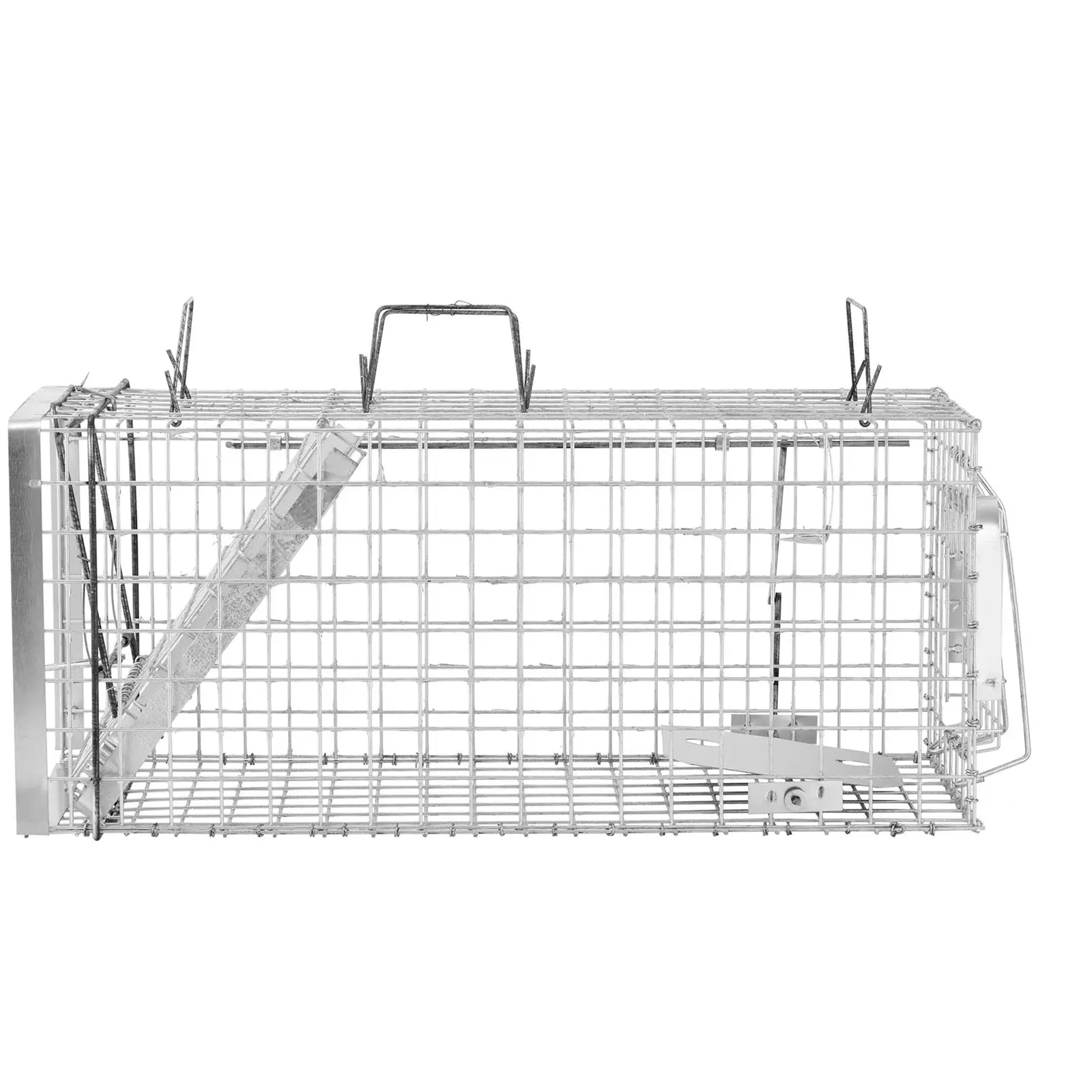 Lebendfalle - 80 x 39 x 41 cm - Gittergröße: 25 x 25 mm (Größe Netz [mm]: 25)