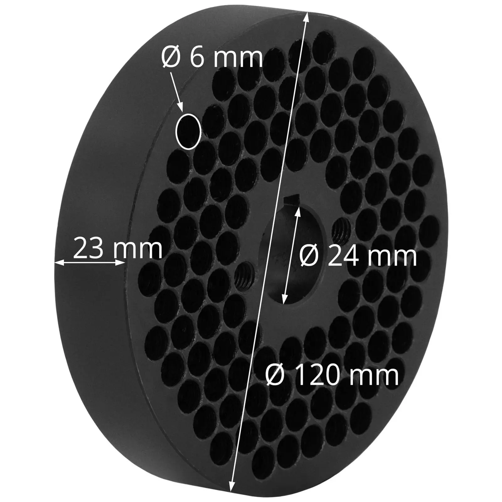 Matrise for pelletspresse WIE-PM-1500 (10280046) & WIE-PM-500 (10280043) - Ø 6 mm