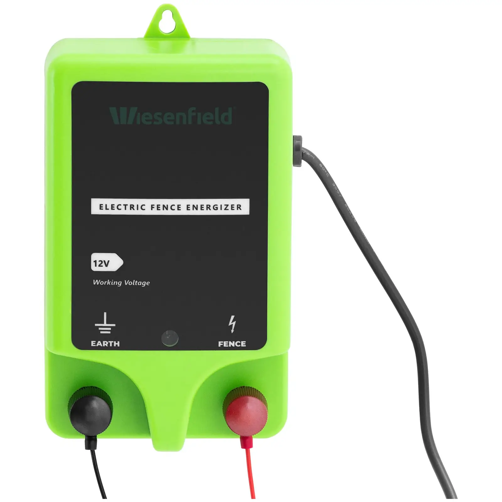 Electrificador de cercas - 0.5 J - 5 km - batería de 12 V (Color: Verde claro)