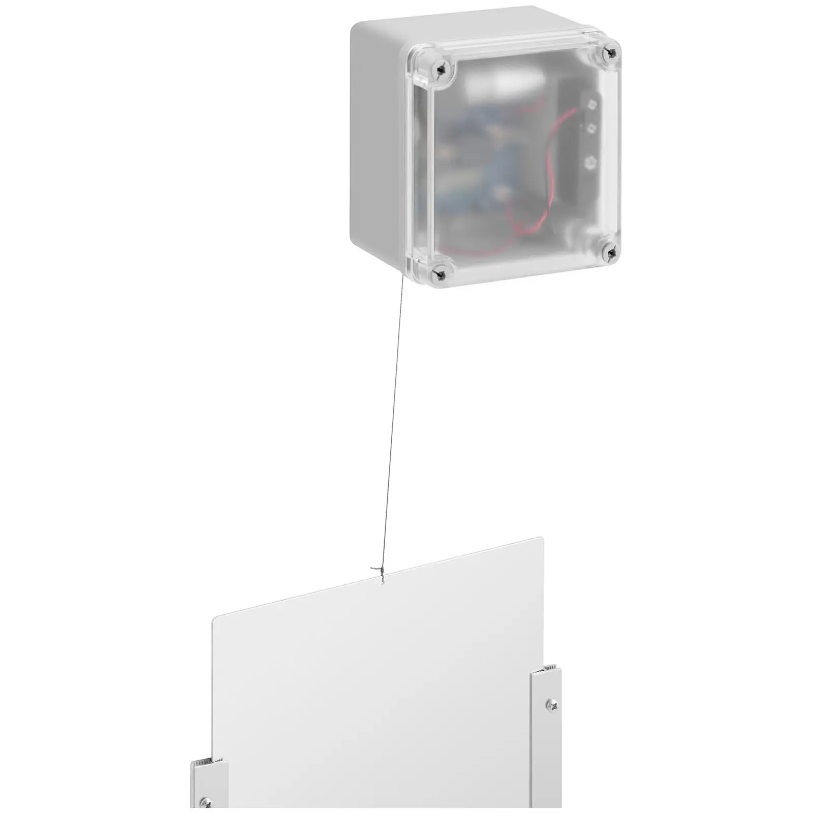 Puerta automática para gallinero - temporizador / sensor de luz - pilas + fuente de alimentación 