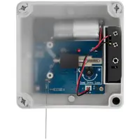 Ușă automată pentru pui - 24 x 32 cm - senzor de lumină - funcționează cu baterii