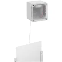 Porta automatica per pollaio - 24 x 32 cm - Sensore luce - Sistema antiblocco