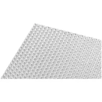 Form för mittvägg - 42 x 22 cm - 5,3 mm bikakel - rostfritt stål / aluminium / plast