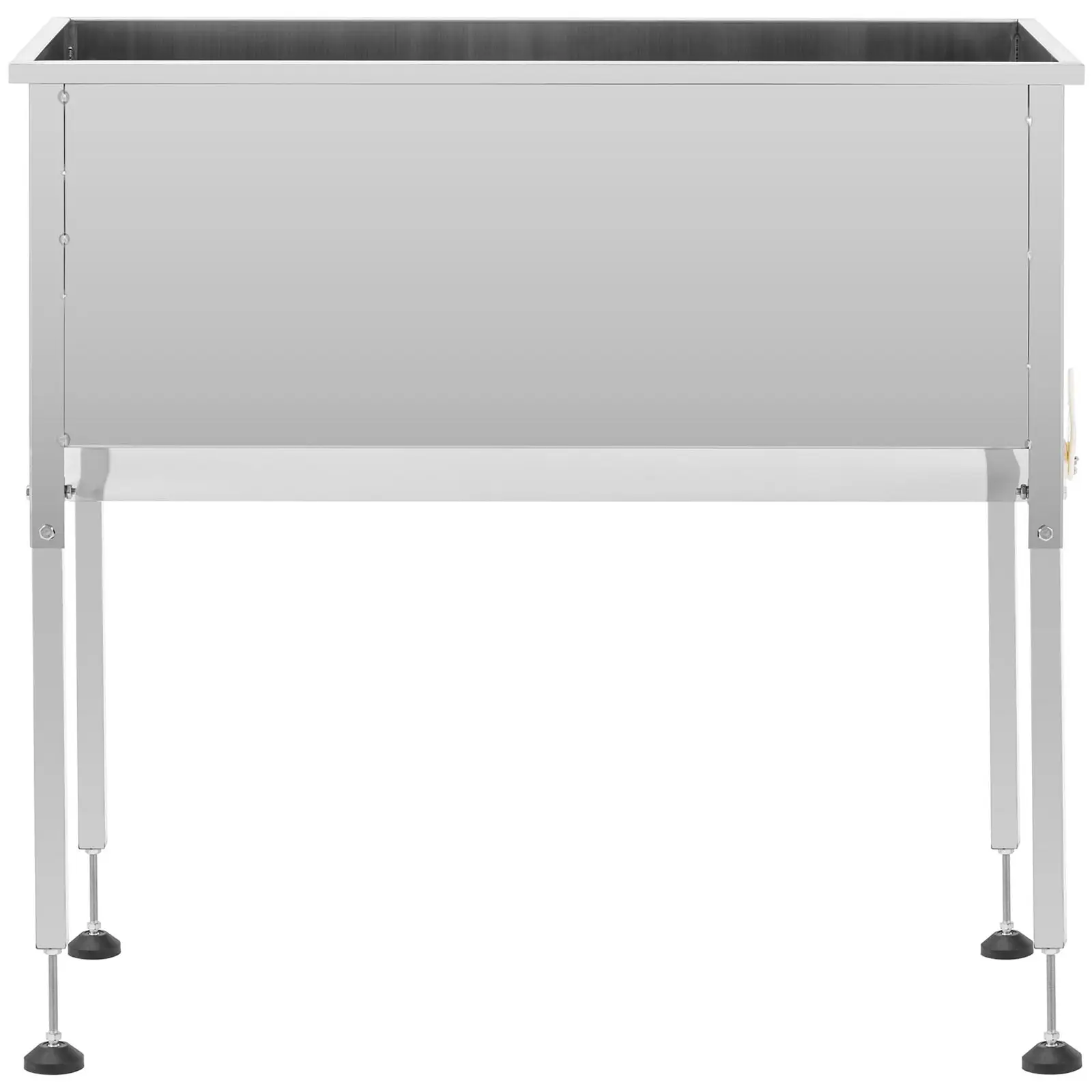 Avtäckningsbord - rostfritt stål - 1060 x 560 x 900 mm