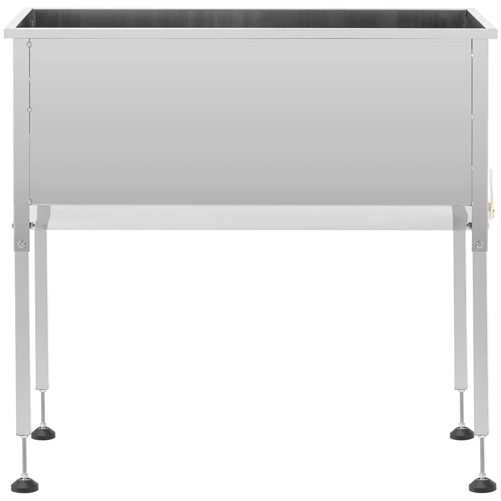 Odvíčkovací stůl - ušlechtilá ocel - 104 x 50 x 100 cm (Hmotnost: 23 kg)