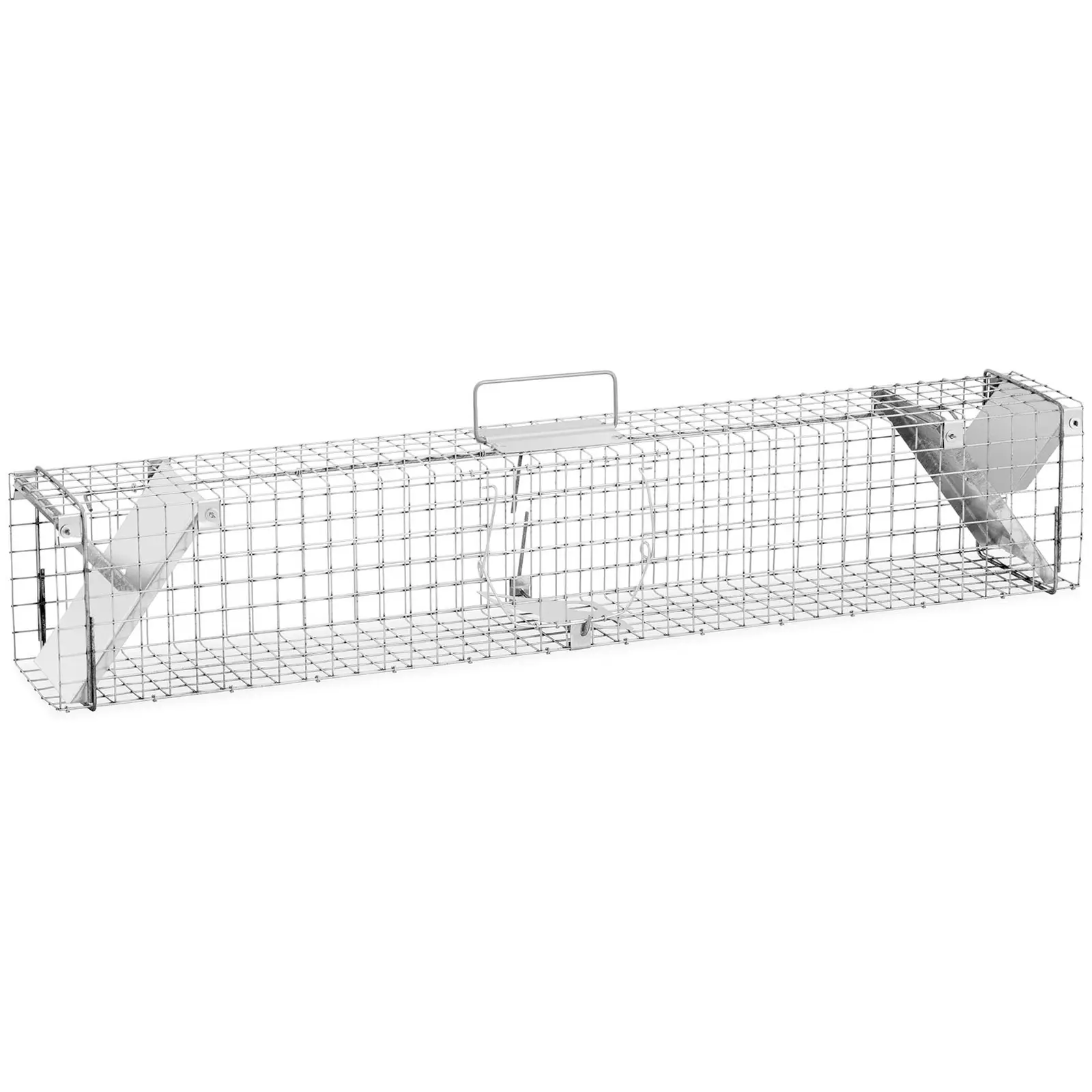 Cage piège - 101.5 x 15.5 x 19.5 cm - Mailles : 25 x 25 mm