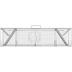 Cage piège - 101.5 x 15.5 x 19.5 cm - Mailles : 25 x 25 mm