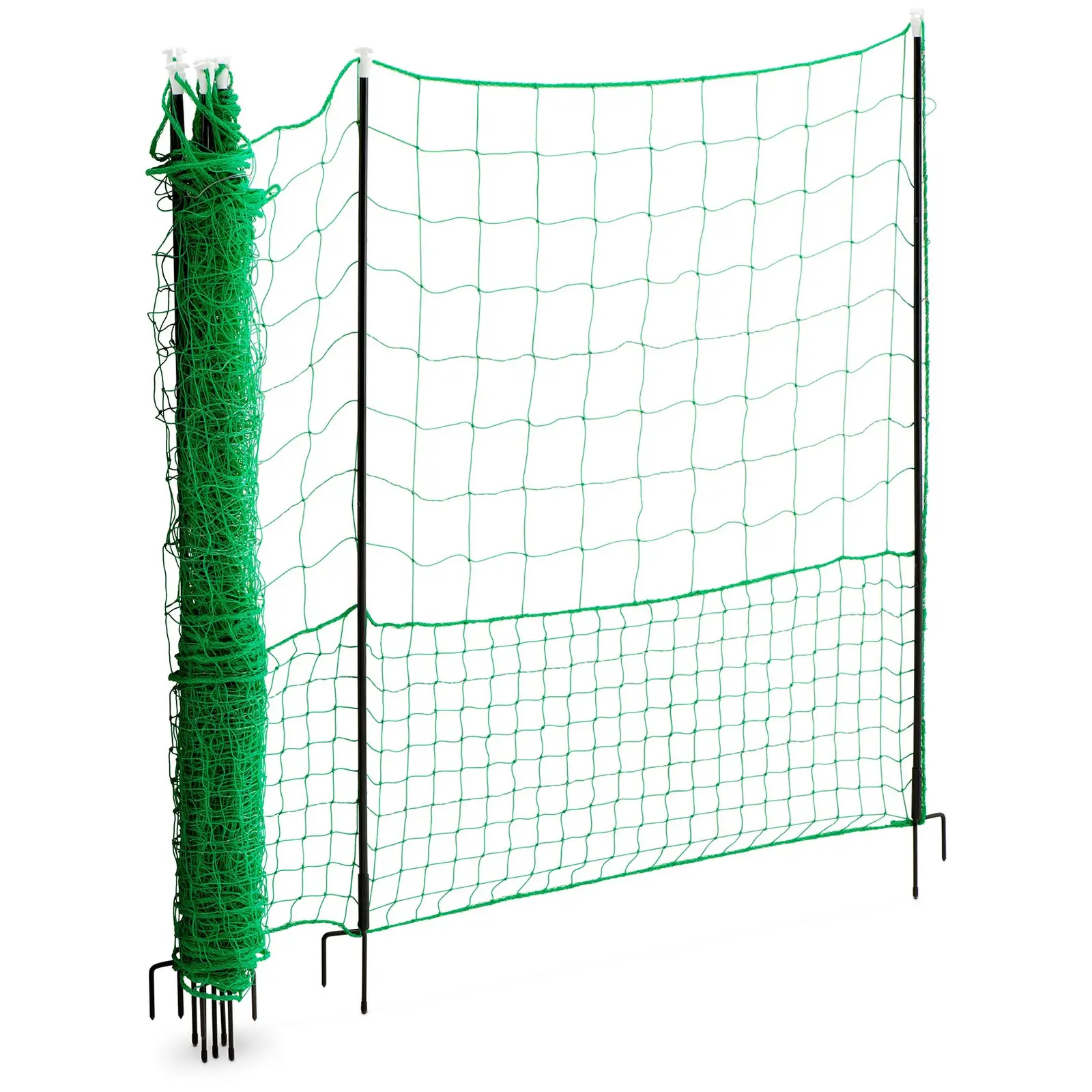 Kippengaas - hoogte 125 cm - lengte 15 m - zonder stroom