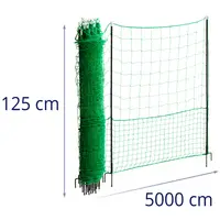 Filet pour poulailler - hauteur 125 cm - longueur 50 m - non électrifié
