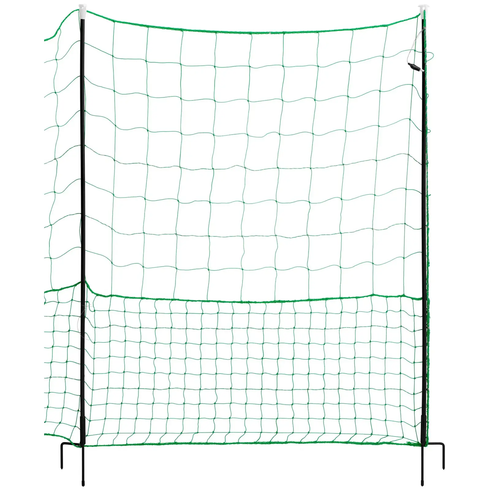 Chicken Wire - height 125 cm - length 50 m - electrified (Colour: Green)