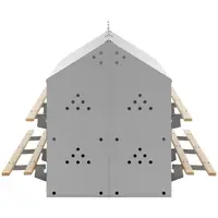 Snáškové hnízdo - zinek/pozinkovaná ocel - 24 hnízd s podložkami