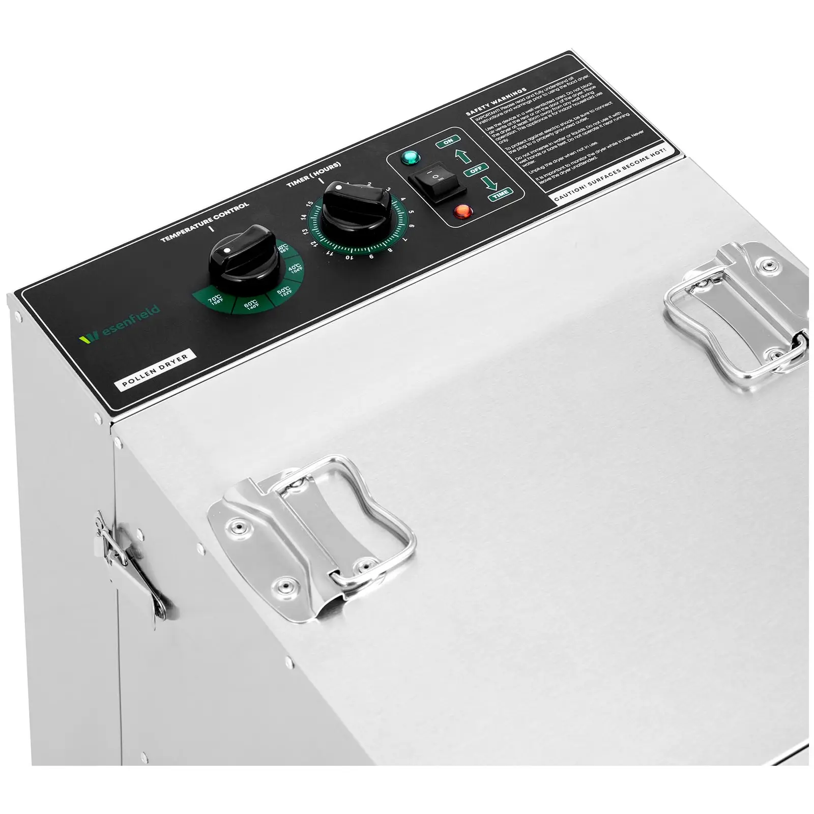 Pollen Dryer - 1431 W - 16 shelves - 30-70 °C - 100 l (Frequency [Hz]: 50)